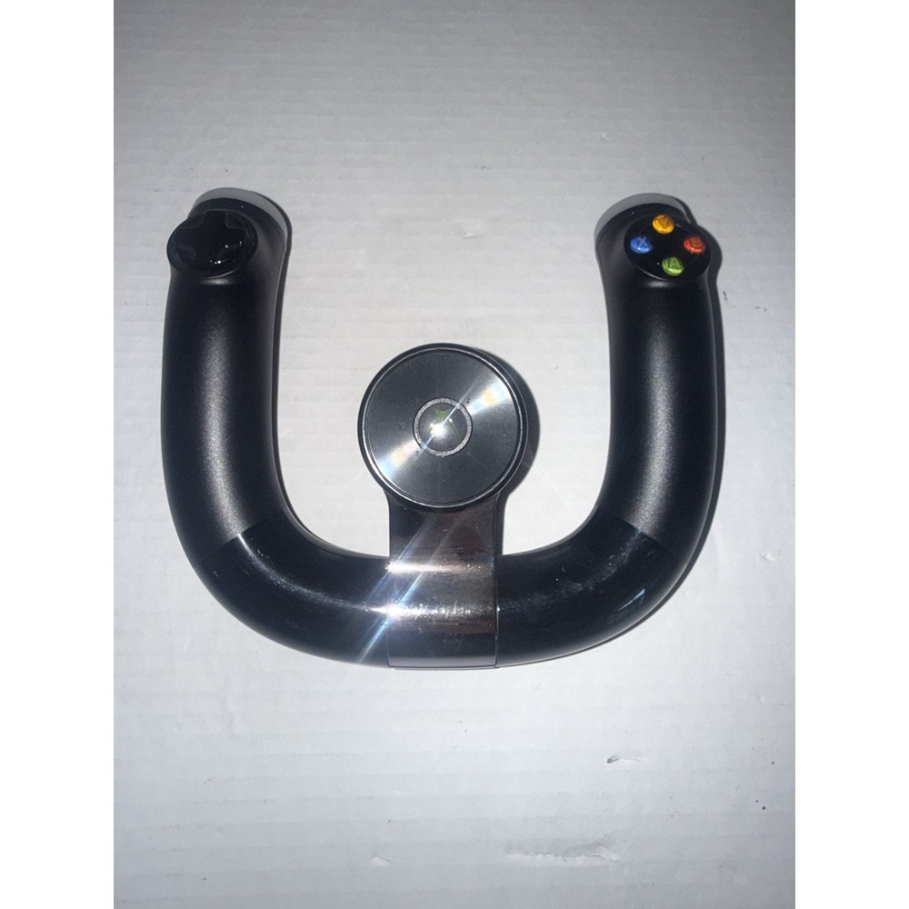 Xbox 360 Speed Wheel Racing Steering Wireless Controller OEM Microsoft Tested